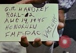 Image of Victory over Japan day Honolulu Hawaii USA, 1945, second 5 stock footage video 65675051648