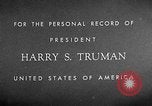 Image of President Harry Truman Atlantic Ocean, 1945, second 3 stock footage video 65675051678