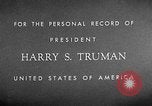 Image of President Harry Truman Atlantic Ocean, 1945, second 5 stock footage video 65675051678