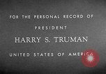 Image of President Harry Truman Atlantic Ocean, 1945, second 10 stock footage video 65675051678