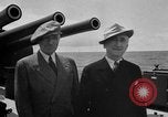 Image of President Harry Truman Atlantic Ocean, 1945, second 51 stock footage video 65675051678