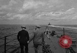 Image of President Harry Truman Atlantic Ocean, 1945, second 57 stock footage video 65675051678