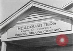 Standbild Brandsätze Bombardierung Tests Florida United States USA, 1945, aus Sekunde 14 historischem Filmmaterial Videoclip 65675051708