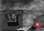 Standbild Testen Wirksamkeit der Brandsätze Bombardierung Florida United States USA, 1945, aus Sekunde 30 historischem Filmmaterial Videoclip 65675051709