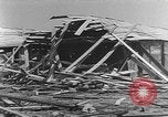 Standbild Tests von Brandbomben gegen hölzerne Strukturen Florida United States USA, 1945, aus Sekunde 41 historischem Filmmaterial Videoclip 65675051711