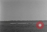 Standbild Tests von Brandbomben gegen hölzerne Strukturen Florida United States USA, 1945, aus Sekunde 56 historischem Filmmaterial Videoclip 65675051711