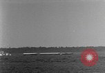Standbild Tests von Brandbomben gegen hölzerne Strukturen Florida United States USA, 1945, aus Sekunde 59 historischem Filmmaterial Videoclip 65675051711
