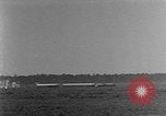 Standbild Tests von Brandbomben gegen hölzerne Strukturen Florida United States USA, 1945, aus Sekunde 60 historischem Filmmaterial Videoclip 65675051711