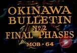 Standbild Schlacht von Okinawa Okinawa Ryukyu Inseln, 1945, aus Sekunde 5 historischem Filmmaterial Videoclip 65675051714