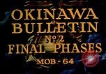 Standbild Schlacht von Okinawa Okinawa Ryukyu Inseln, 1945, aus Sekunde 7 historischem Filmmaterial Videoclip 65675051714