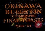 Standbild Schlacht von Okinawa Okinawa Ryukyu Inseln, 1945, aus Sekunde 8 historischem Filmmaterial Videoclip 65675051714