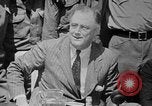 Standbild Präsident Franklin D Roosevelt United States USA, 1935, aus Sekunde 16 historischem Filmmaterial Videoclip 65675051745