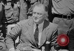 Standbild Präsident Franklin D Roosevelt United States USA, 1935, aus Sekunde 18 historischem Filmmaterial Videoclip 65675051745
