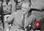 Standbild Präsident Franklin D Roosevelt United States USA, 1935, aus Sekunde 20 historischem Filmmaterial Videoclip 65675051745