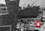 Image of Henry Kaiser demonstrates prefabricated ship assembly United States USA, 1942, second 12 stock footage video 65675051748
