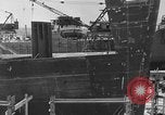 Image of Henry Kaiser demonstrates prefabricated ship assembly United States USA, 1942, second 15 stock footage video 65675051748