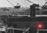 Image of Henry Kaiser demonstrates prefabricated ship assembly United States USA, 1942, second 18 stock footage video 65675051748
