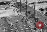 Image of Henry Kaiser demonstrates prefabricated ship assembly United States USA, 1942, second 21 stock footage video 65675051748