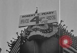 Image of Henry Kaiser demonstrates prefabricated ship assembly United States USA, 1942, second 27 stock footage video 65675051748