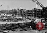 Image of Henry Kaiser demonstrates prefabricated ship assembly United States USA, 1942, second 40 stock footage video 65675051748