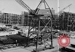 Image of Henry Kaiser demonstrates prefabricated ship assembly United States USA, 1942, second 43 stock footage video 65675051748