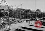 Image of Henry Kaiser demonstrates prefabricated ship assembly United States USA, 1942, second 45 stock footage video 65675051748