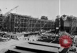 Image of Henry Kaiser demonstrates prefabricated ship assembly United States USA, 1942, second 46 stock footage video 65675051748