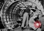 Image of Henry Kaiser demonstrates prefabricated ship assembly United States USA, 1942, second 49 stock footage video 65675051748
