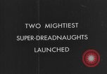 Image of USS Iowa launched in August 1942 New York City USA, 1942, second 5 stock footage video 65675051750