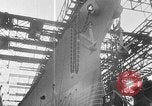 Image of USS Iowa launched in August 1942 New York City USA, 1942, second 35 stock footage video 65675051750