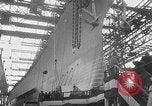Image of USS Iowa launched in August 1942 New York City USA, 1942, second 37 stock footage video 65675051750