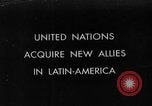 Image of President Roosevelt greets Fulgencio Batista of Cuba Washington DC USA, 1943, second 1 stock footage video 65675051754