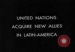 Image of President Roosevelt greets Fulgencio Batista of Cuba Washington DC USA, 1943, second 5 stock footage video 65675051754
