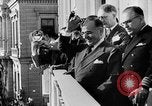 Image of President Roosevelt greets Fulgencio Batista of Cuba Washington DC USA, 1943, second 27 stock footage video 65675051754
