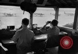 Image of USAAF air traffic controllers in a control tower United States USA, 1943, second 8 stock footage video 65675051756