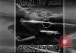 Standbild Air Mail Service in den Vereinigten Staaten Newark New Jersey USA, 1943, aus Sekunde 16 historischem Filmmaterial Videoclip 65675051774