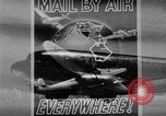 Standbild Air Mail Service in den Vereinigten Staaten Newark New Jersey USA, 1943, aus Sekunde 17 historischem Filmmaterial Videoclip 65675051774