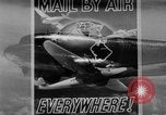 Standbild Air Mail Service in den Vereinigten Staaten Newark New Jersey USA, 1943, aus Sekunde 18 historischem Filmmaterial Videoclip 65675051774