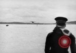 Image of President Roosevelt and Winston Churchill outside at Quebec Conference Quebec Canada, 1943, second 35 stock footage video 65675051786