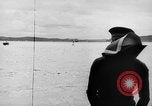 Image of President Roosevelt and Winston Churchill outside at Quebec Conference Quebec Canada, 1943, second 39 stock footage video 65675051786