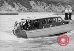 Image of President Roosevelt and Winston Churchill outside at Quebec Conference Quebec Canada, 1943, second 50 stock footage video 65675051786