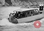 Image of President Roosevelt and Winston Churchill outside at Quebec Conference Quebec Canada, 1943, second 55 stock footage video 65675051786