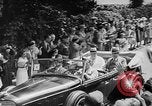 Image of Prime Minister Winston Churchill with Mackenzie King Quebec Canada, 1943, second 5 stock footage video 65675051789