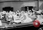 Image of Prime Minister Winston Churchill with Mackenzie King Quebec Canada, 1943, second 7 stock footage video 65675051789