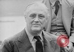 Standbild Präsident Roosevelt Quebec Kanada, 1943, aus Sekunde 32 historischem Filmmaterial Videoclip 65675051793