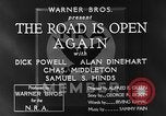 Image of Dick Powell Road is Open Again United States USA, 1933, second 8 stock footage video 65675051797