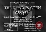 Image of Dick Powell Road is Open Again United States USA, 1933, second 11 stock footage video 65675051797