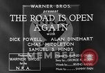 Image of Dick Powell Road is Open Again United States USA, 1933, second 15 stock footage video 65675051797