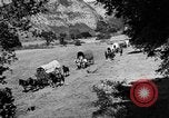 Immagine di Cavallo e carri coperti United States USA, 1918, secondo 10 filmato di repertorio 65675051805