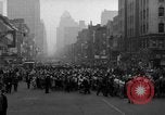 Standbild Gewerkschaften protestieren Taft-Hartley Act New York City United States USA, 1947, aus Sekunde 23 historischem Filmmaterial Videoclip 65675051810